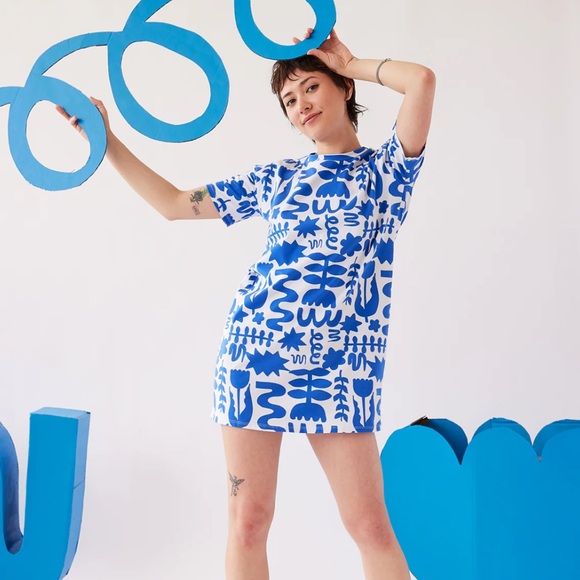 Nooworks Dutch Garden Tee Dress (XL) - Picture 7 of 8